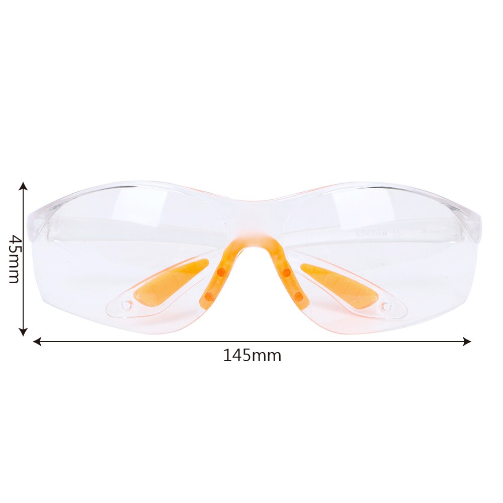 NICEYARD Sand Prevention Anti-dust Outdoor Safety Eye Protective Goggles Unisex Soft Silicone Nose Clip Labor Insurance Glasses 