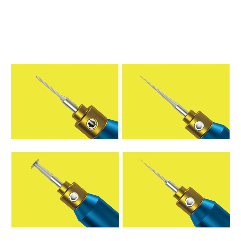 Multifunction Micro-Grinding Pen Color : Blue 