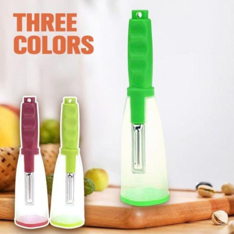 Peeler Stainless Steel Multi-functional Storage Peeler With A Container For Fruit And Vegetable Peeler Is Convenient And Simple