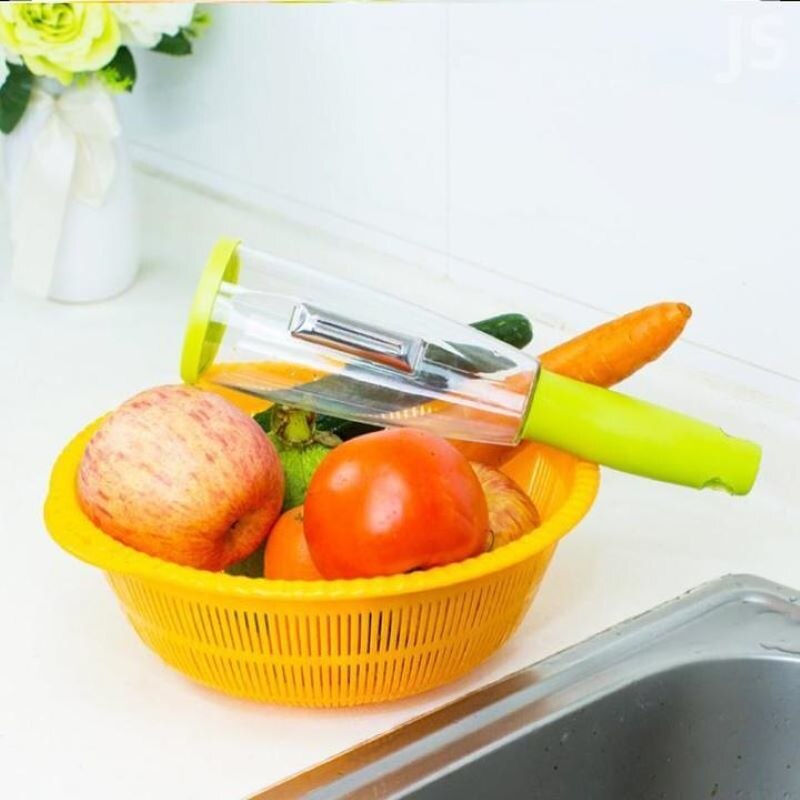 Peeler Stainless Steel Multi-functional Storage Peeler With A Container For Fruit And Vegetable Peeler Is Convenient And Simple