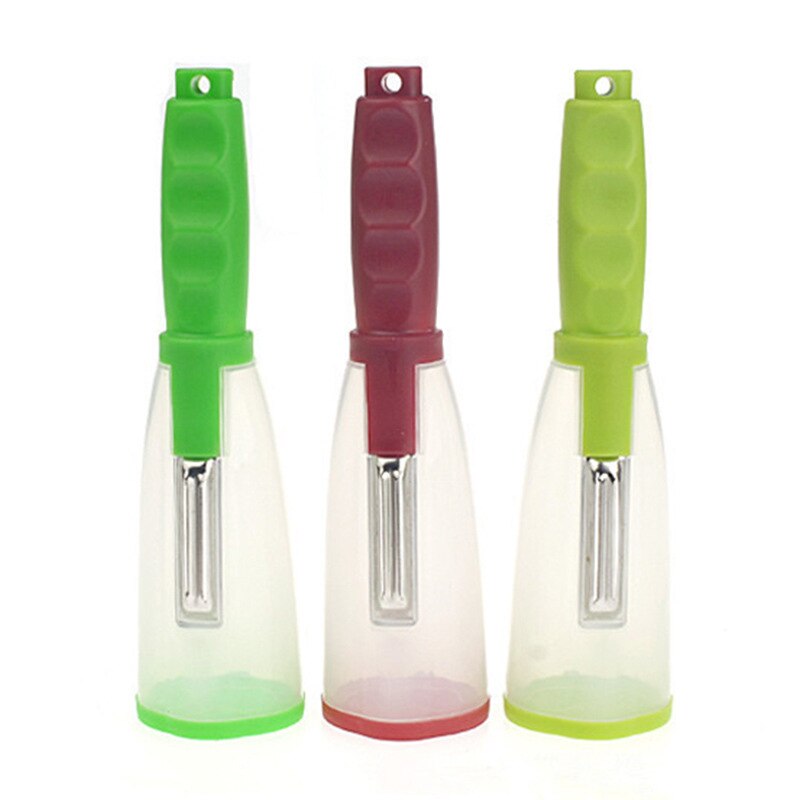 Peeler Stainless Steel Multi-functional Storage Peeler With A Container For Fruit And Vegetable Peeler Is Convenient And Simple