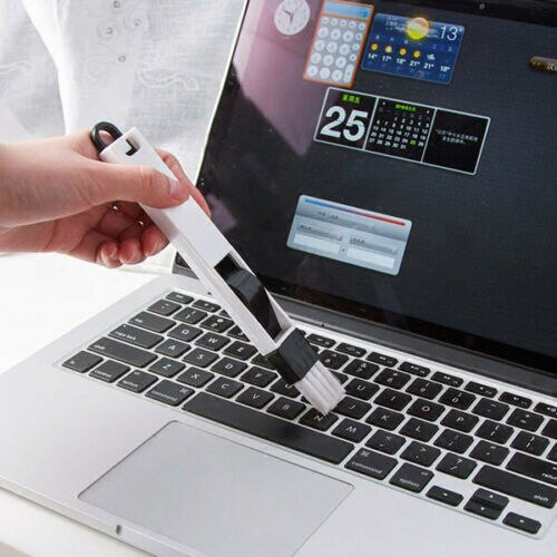 Window Recess Groove Clean Thoroughly Brush Dustpan Keyboard Drawer Crevice Wash 