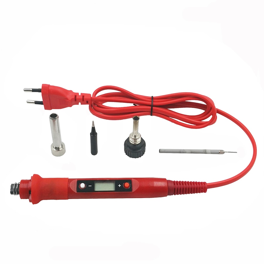 60/80W digital electric soldering iron welding iron tool temperature adjustable soldering iron tips/ stand/ tin wire 60/80W digital electric soldering iron welding iron tool temperature adjustable soldering iron tips/ stand/ tin wire