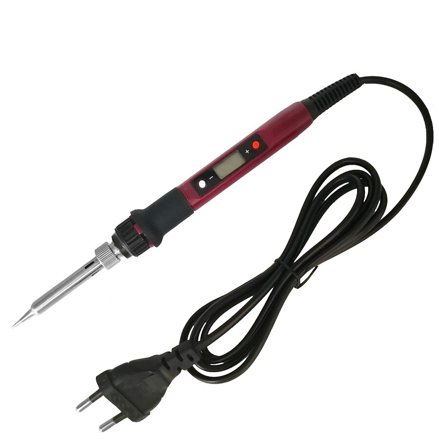 60/80W digital electric soldering iron welding iron tool temperature adjustable soldering iron tips/ stand/ tin wire