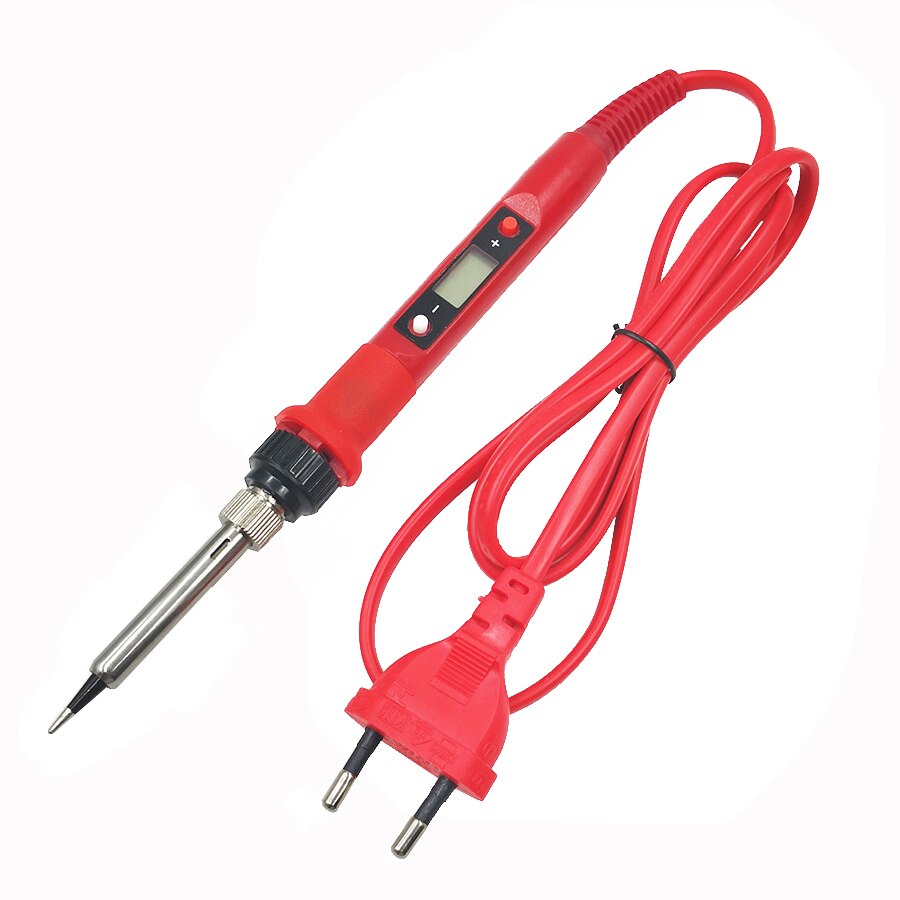 60/80W digital electric soldering iron welding iron tool temperature adjustable soldering iron tips/ stand/ tin wire