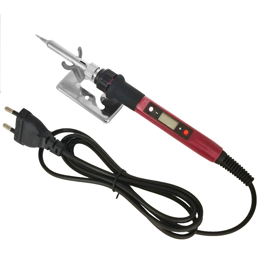 60/80W digital electric soldering iron welding iron tool temperature adjustable soldering iron tips/ stand/ tin wire