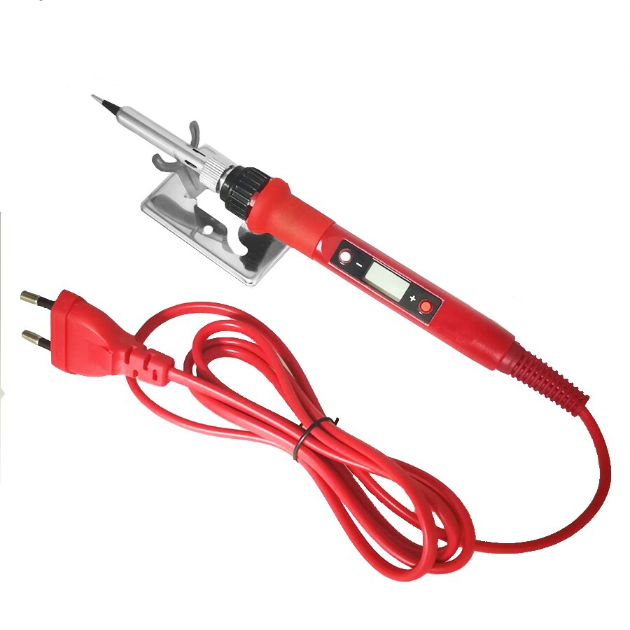 60/80W digital electric soldering iron welding iron tool temperature adjustable soldering iron tips/ stand/ tin wire